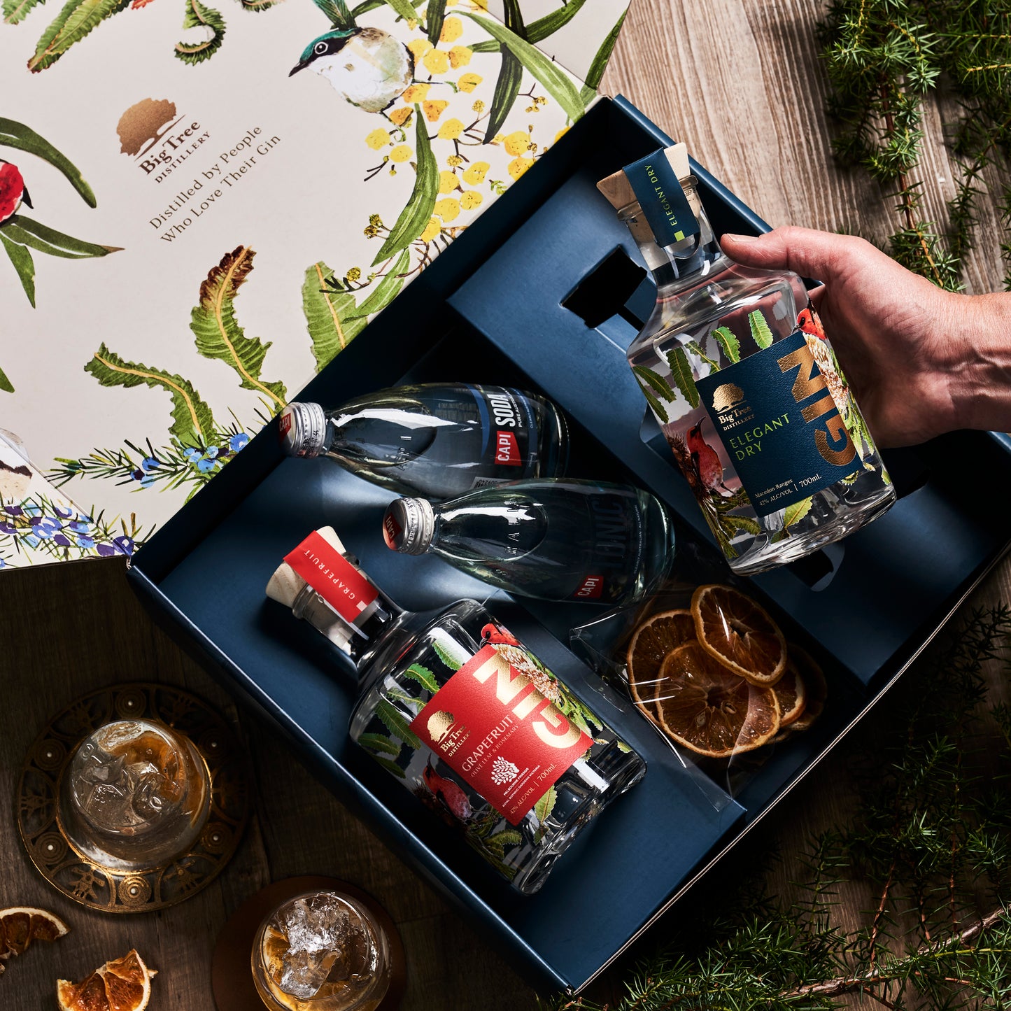 Double Bottle Gift Box (Gin Purchased Separately)