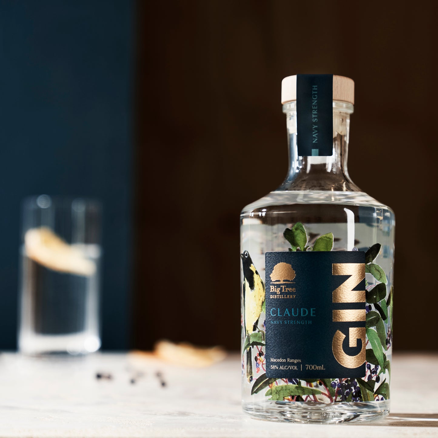 Claude Navy Strength Gin 700ml