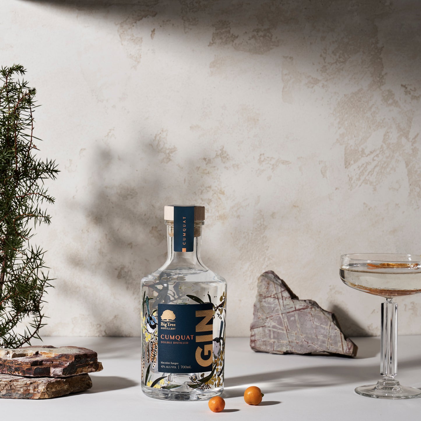 Cumquat Double Distilled Gin 700ml