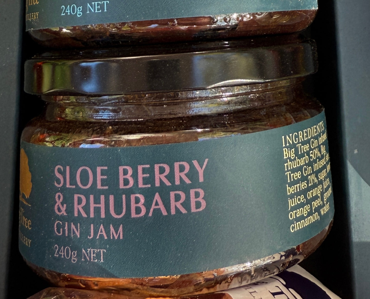 Rhubarb & Sloe Berry Gin Jam